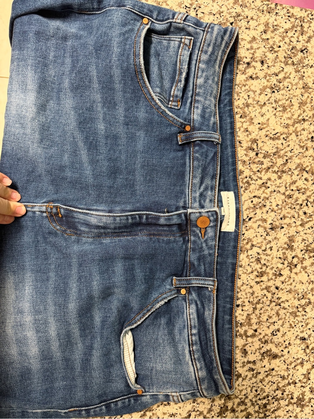 Women’s risen jeans